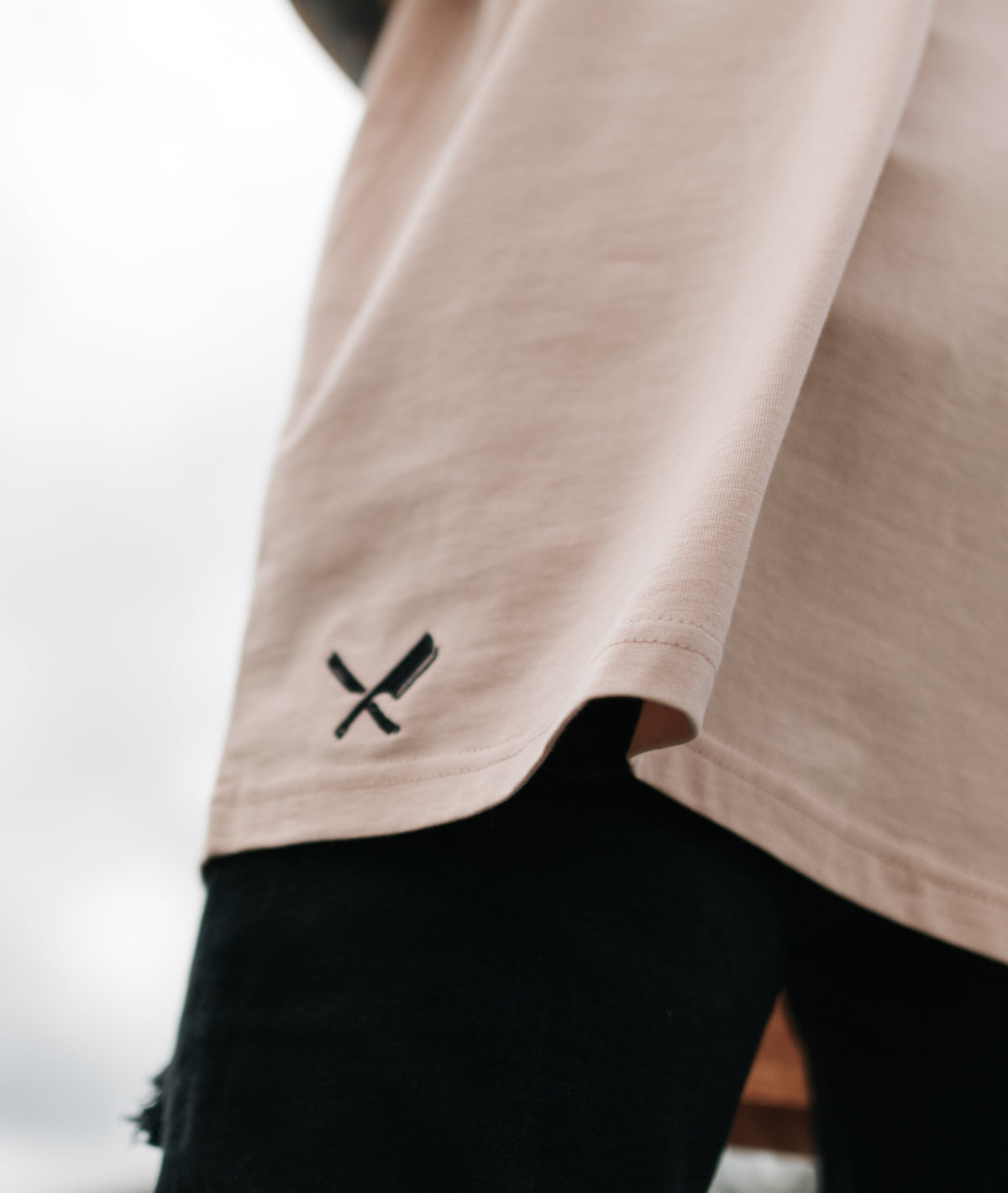 Crew Neck Tee Distorted oversized t-shirt by Distorted People