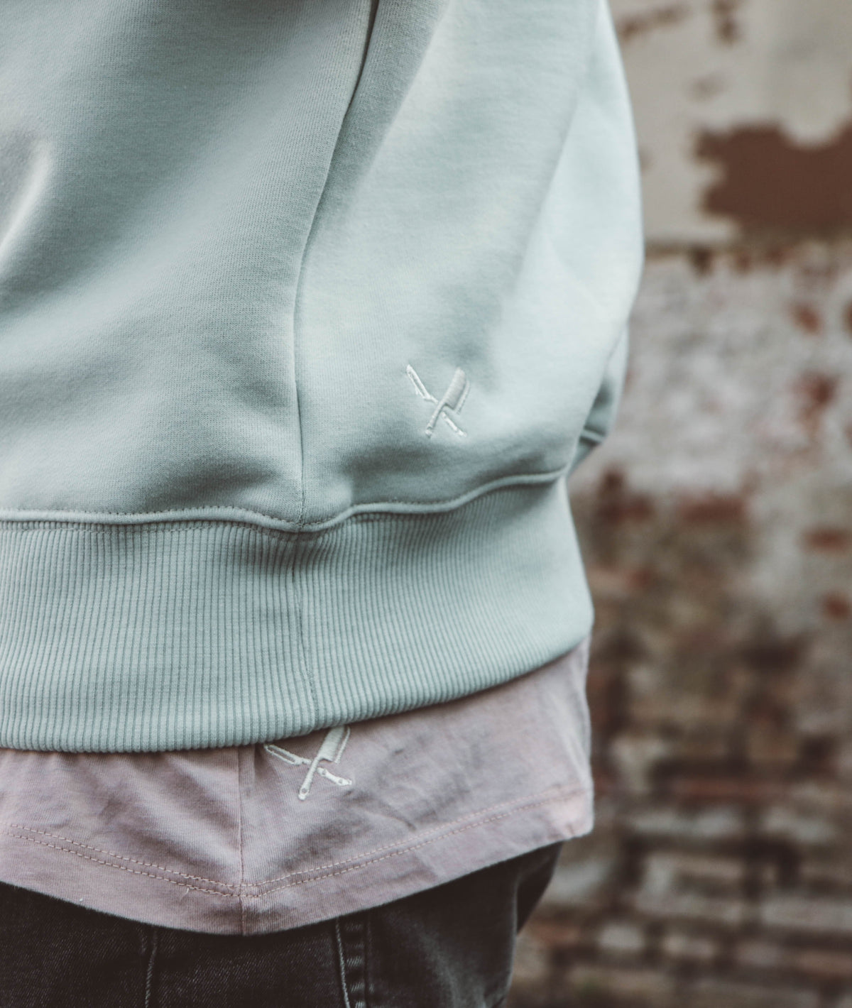Line Blades Crew Neck Sweater sweatshirt by Distorted People