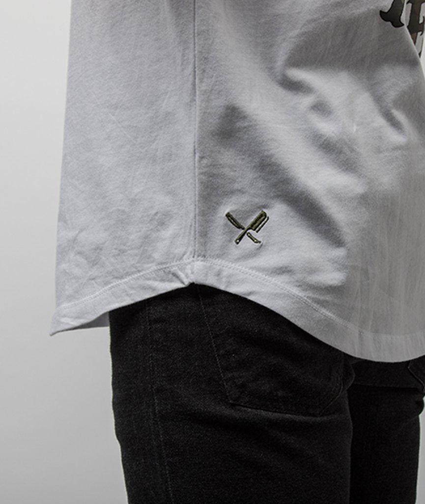 Cutted Neck Camo Team long t-shirt by Distorted People