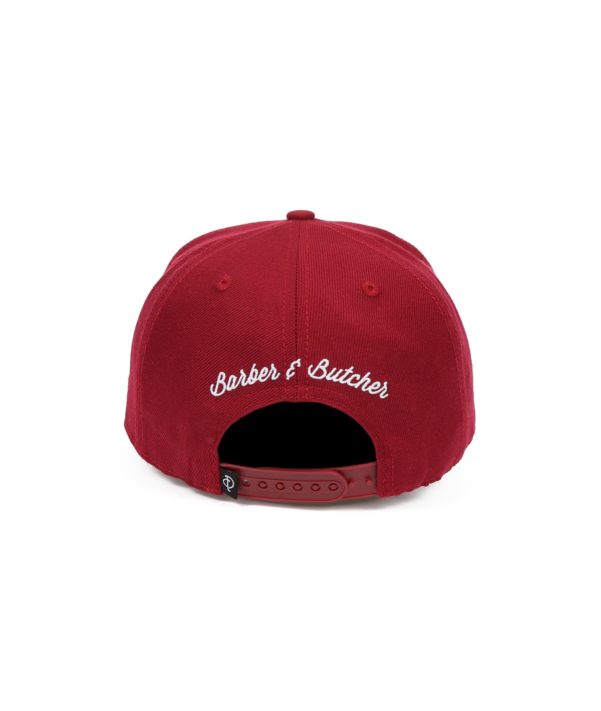 Barber & Butcher snapback cap by Distorted People