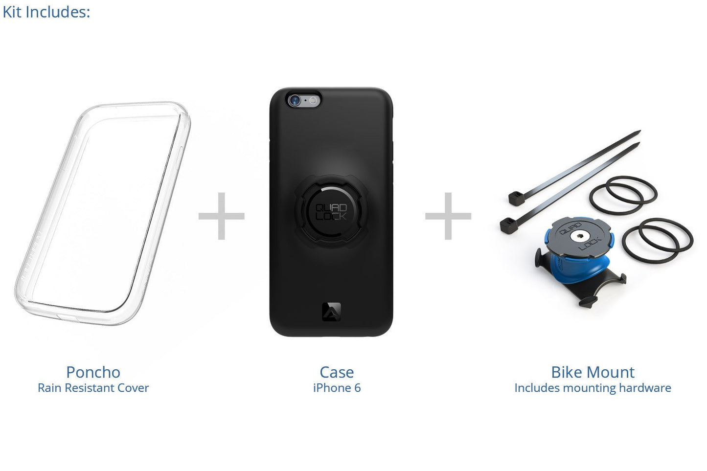 Quad Lock iPhone Mount - HeartCoding