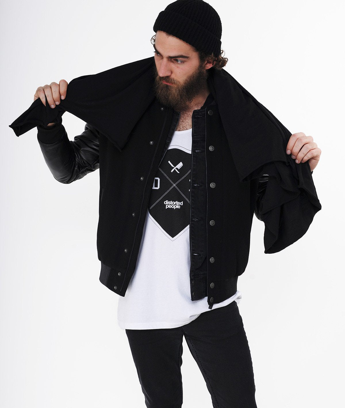 Stud Loop Scarf by Distorted People