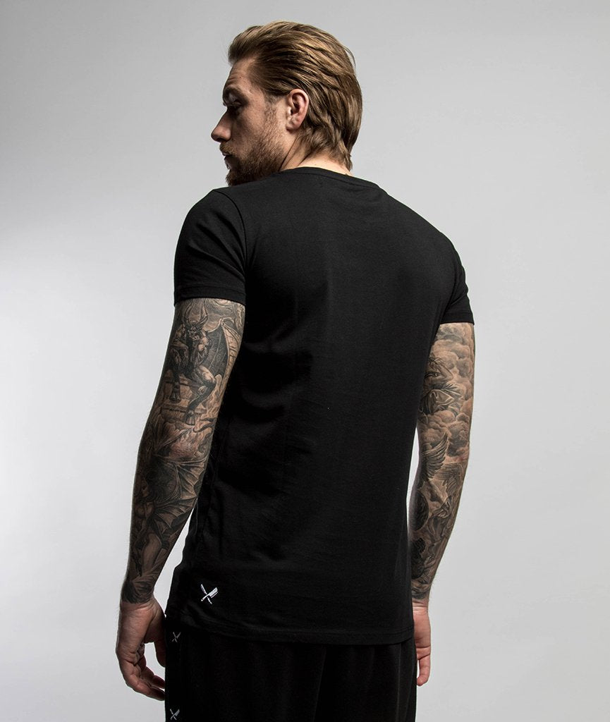 Box Blades Grand Crew Neck t-shirt by Distorted People