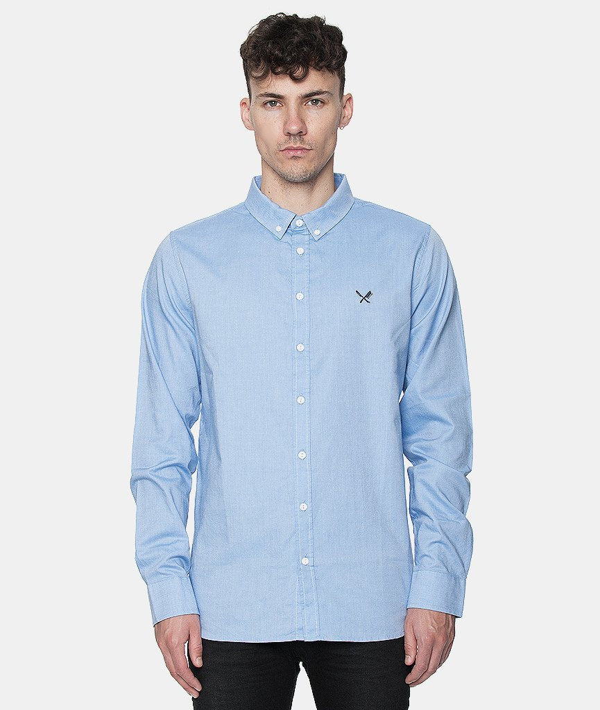 HUNTER regular fit kent collar Shirt by Distorted People