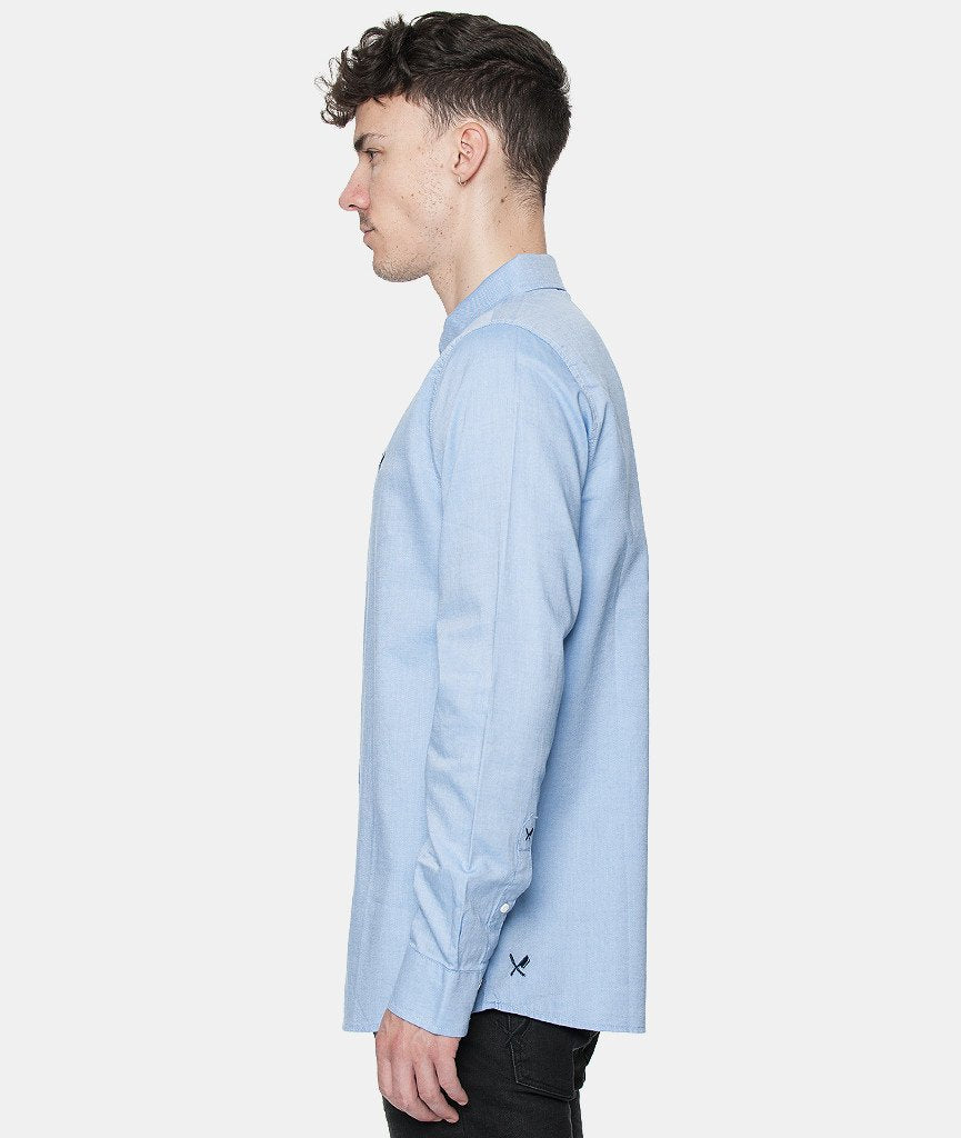 HUNTER regular fit kent collar Shirt by Distorted People