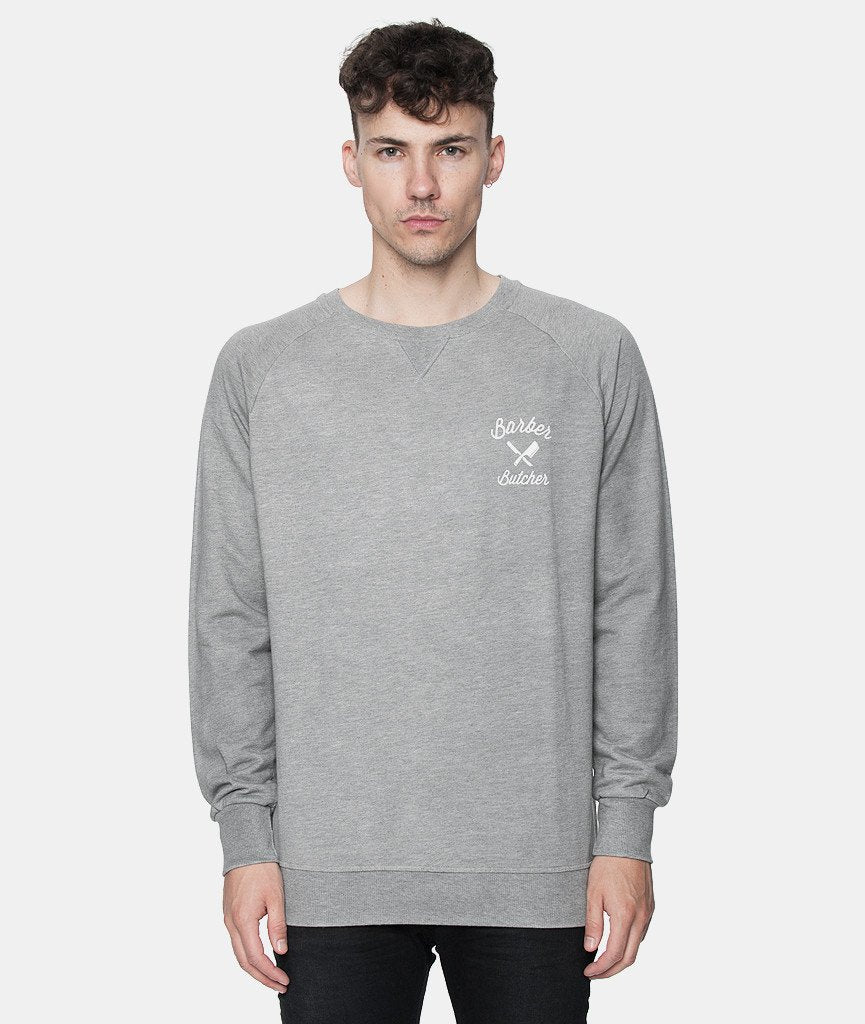 BB BLADES CHEST CREW NECK sweatshirt by Distorted People