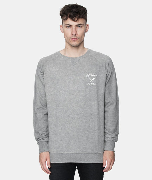 BB BLADES CHEST CREW NECK sweatshirt by Distorted People