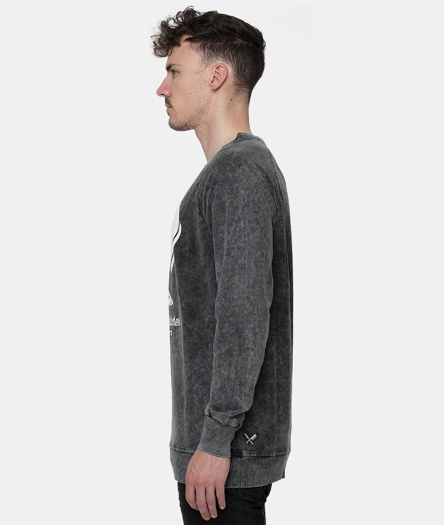 BARBER & BUTCHER CREW NECK sweatshirt by Distorted People
