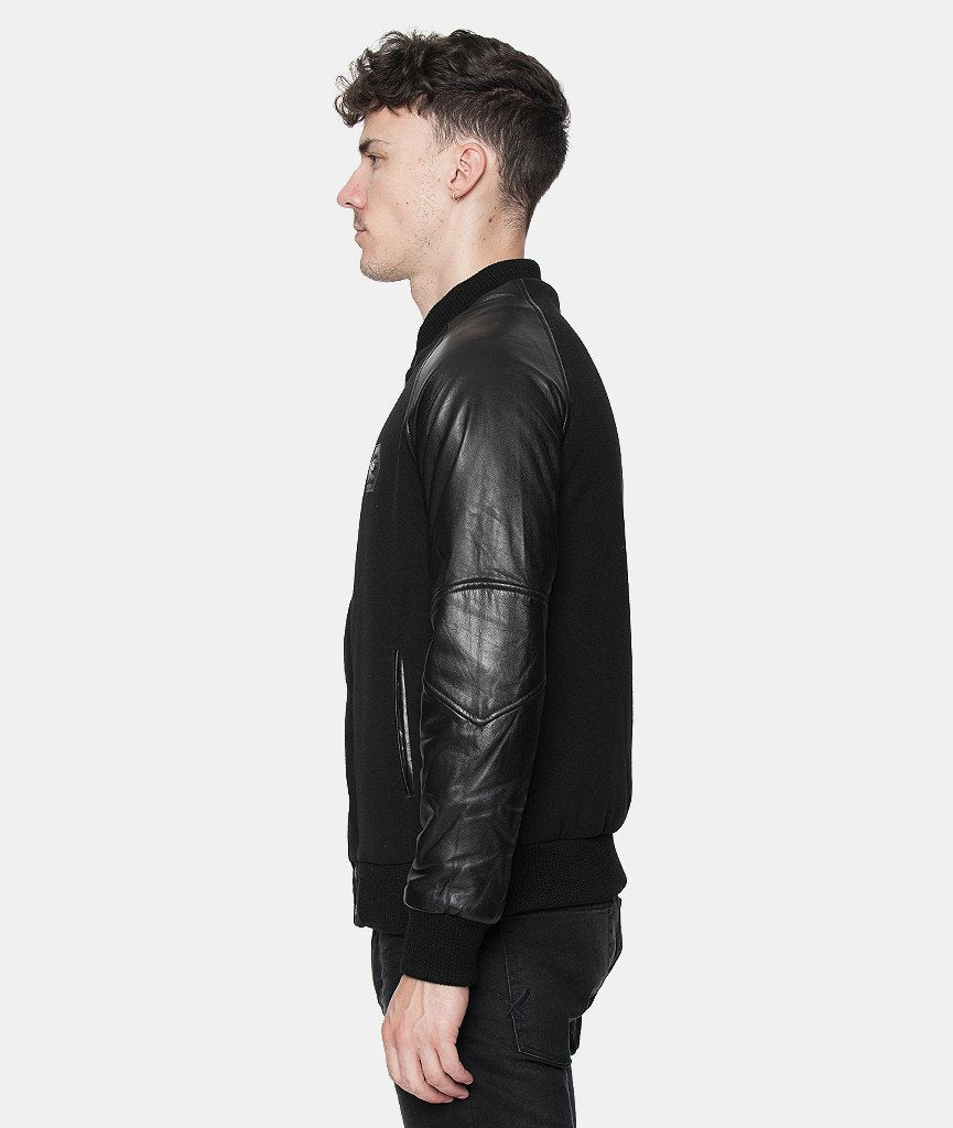 CHAMP LEATHER crew jacket by Distorted People