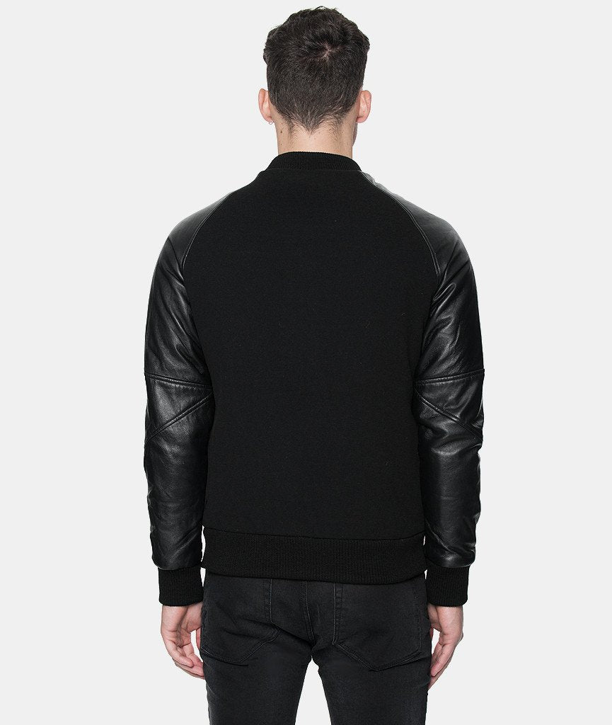 CHAMP LEATHER crew jacket by Distorted People