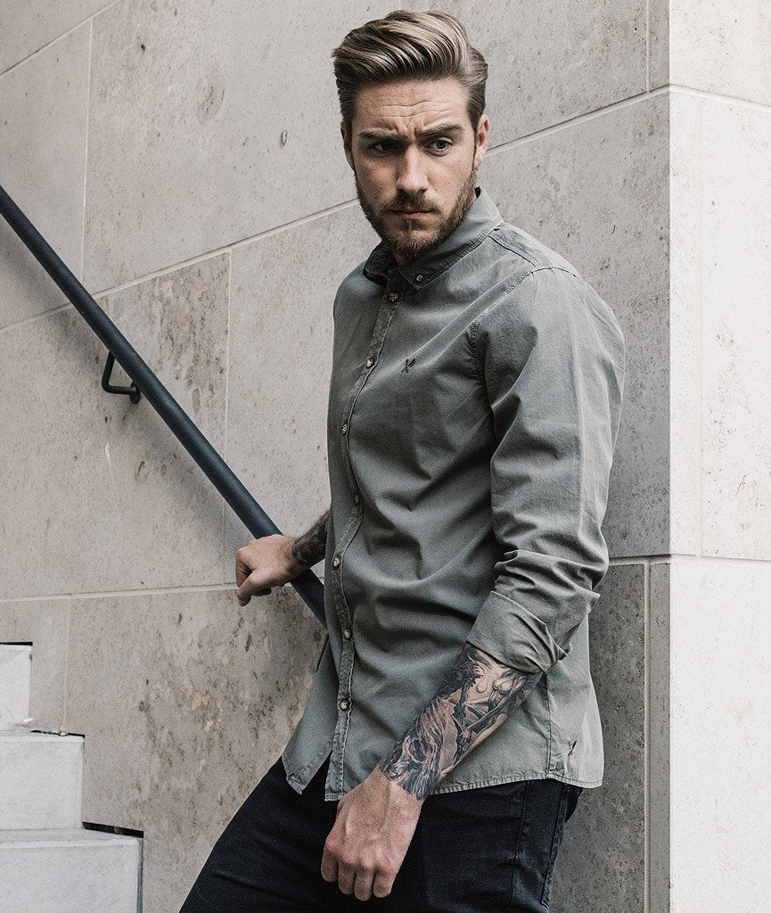HUNTER button-down shirt by Distorted People
