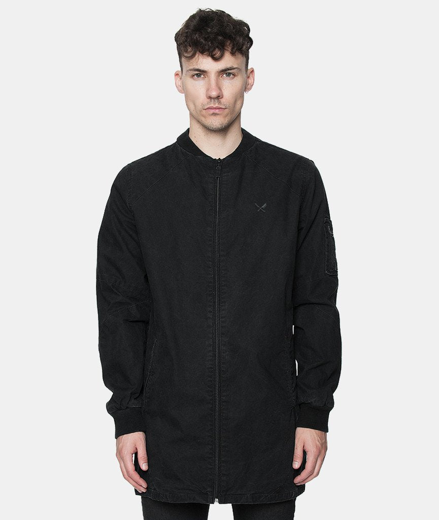 BRIX long bomber jacket by Distorted People