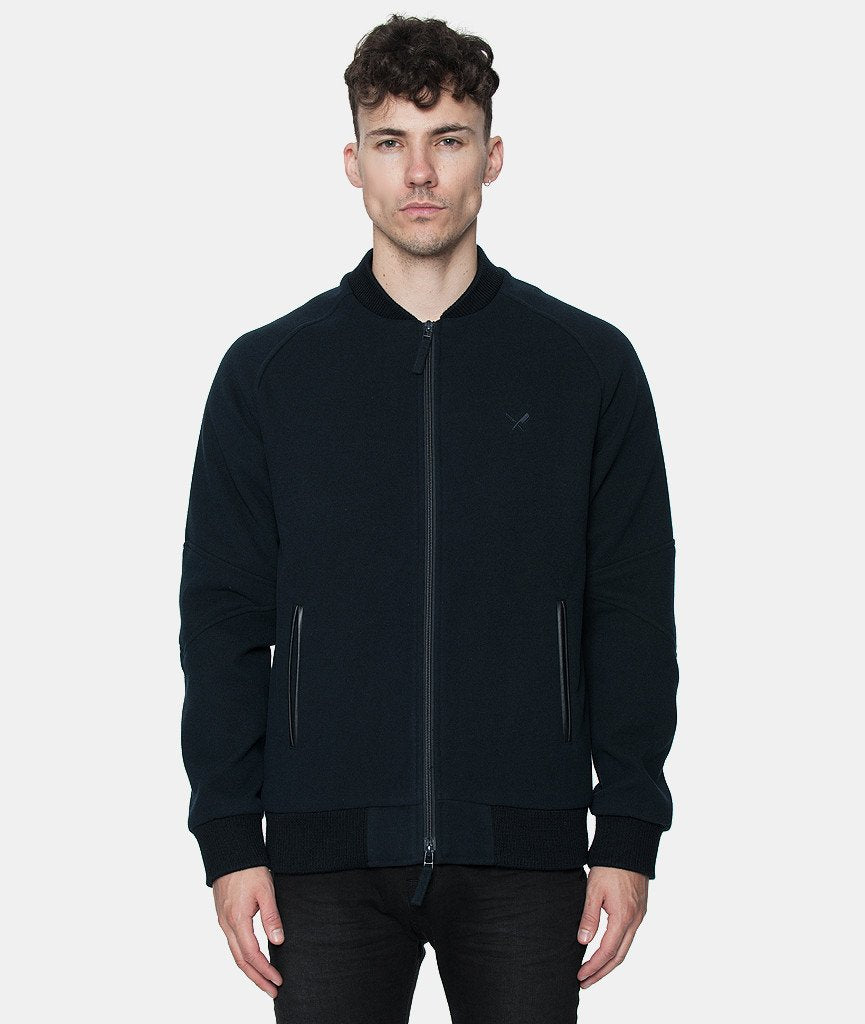 CHAMP PLAIN WOOL crew jacket by Distorted People