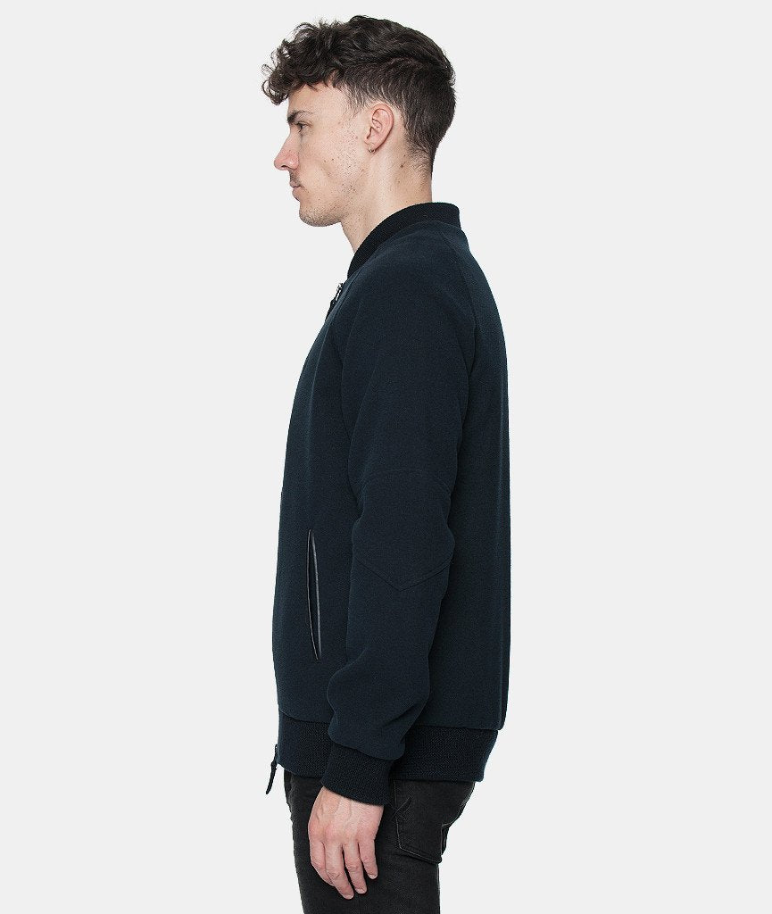 CHAMP PLAIN WOOL crew jacket by Distorted People