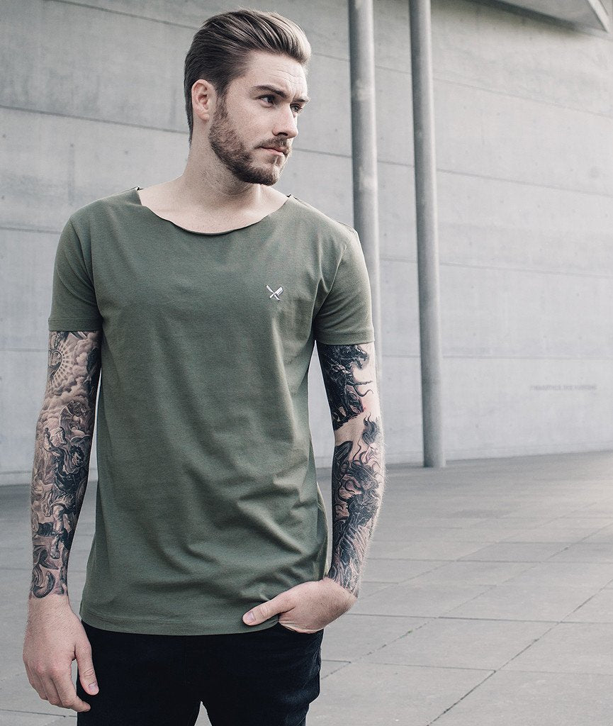 Cutted Neck t-shirt by Distorted People