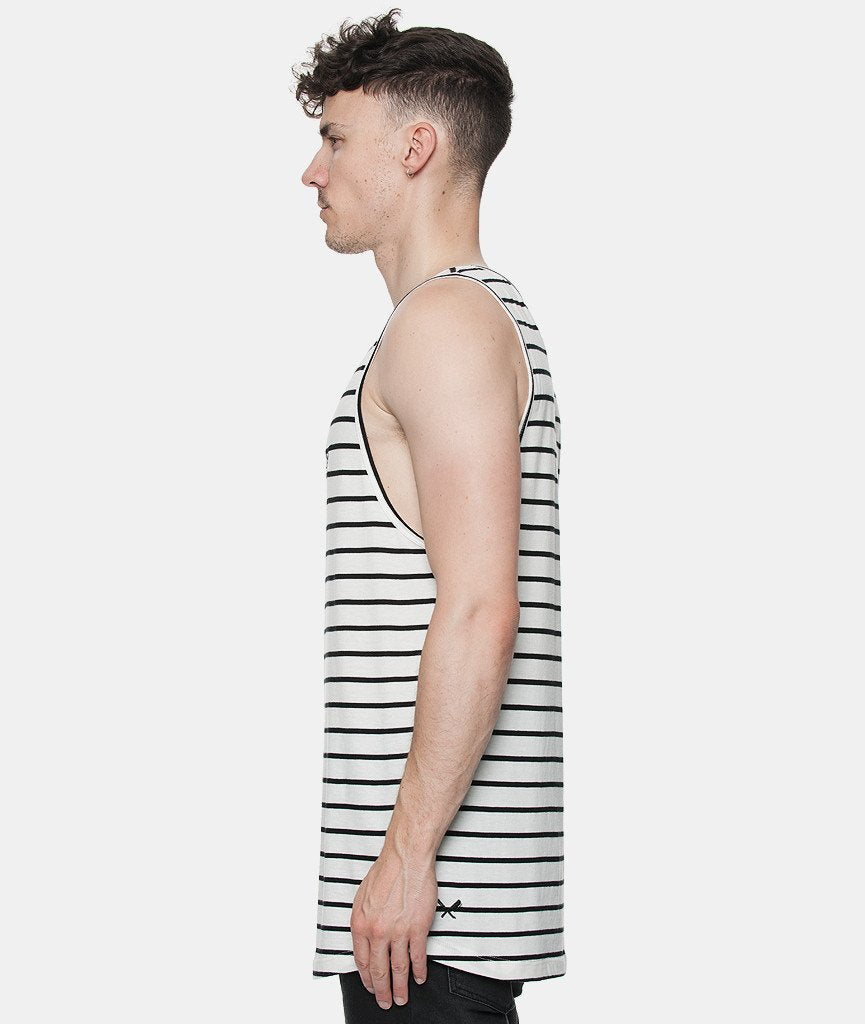 CUTTED NECK long t-shirt by Distorted People