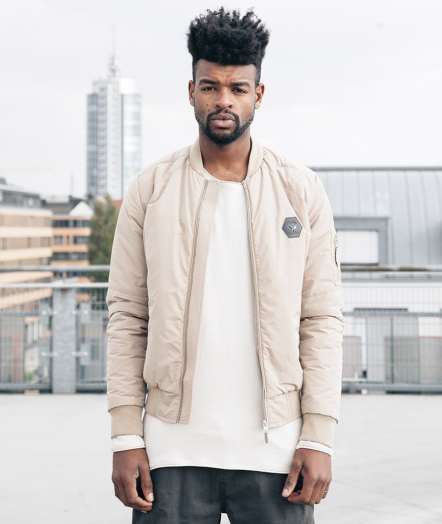 BOMB slim cut bomber jacket by Distorted People