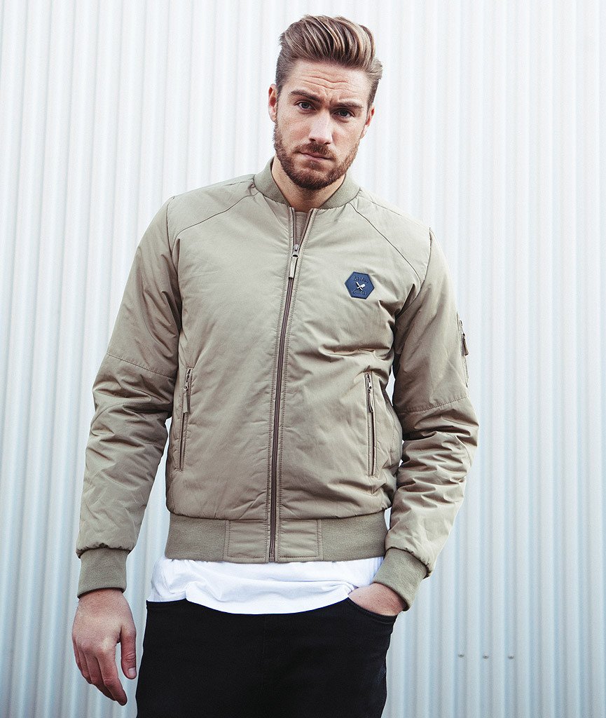 BOMB slim cut bomber jacket by Distorted People