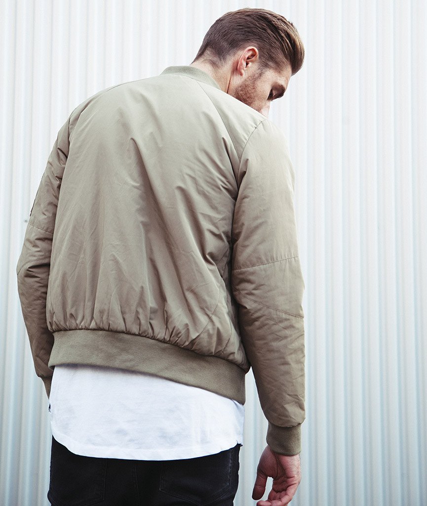 BOMB slim cut bomber jacket by Distorted People