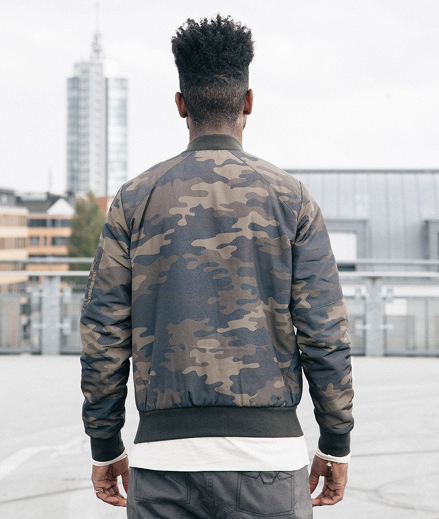 BOMB slim cut bomber jacket by Distorted People