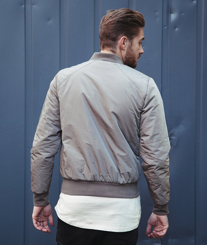 BOMB slim cut bomber jacket by Distorted People