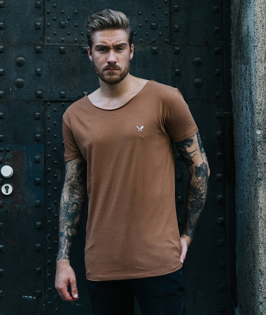 Cutted Neck t-shirt by Distorted People