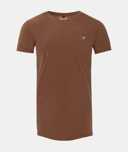 Grand Crew Neck long t-shirt by Distorted People