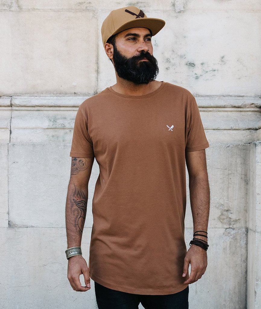 Grand Crew Neck long t-shirt by Distorted People