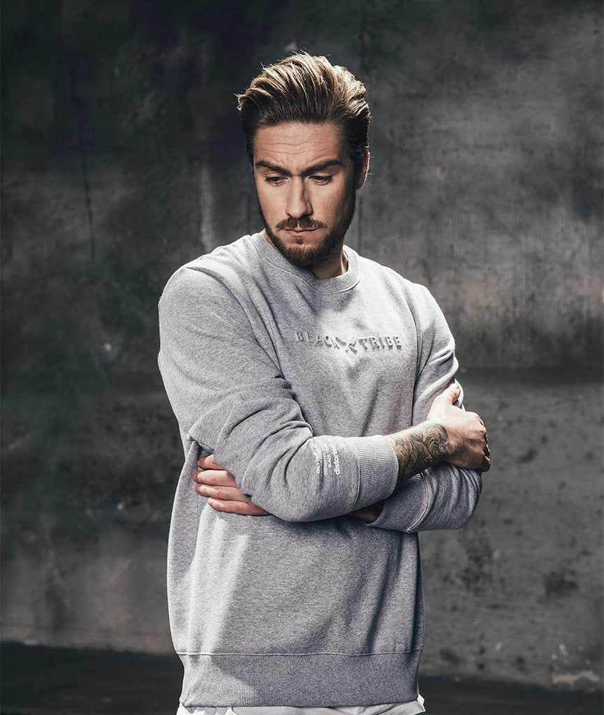 Black Tribe Crew Neck Sweater sweatshirt by Distorted People
