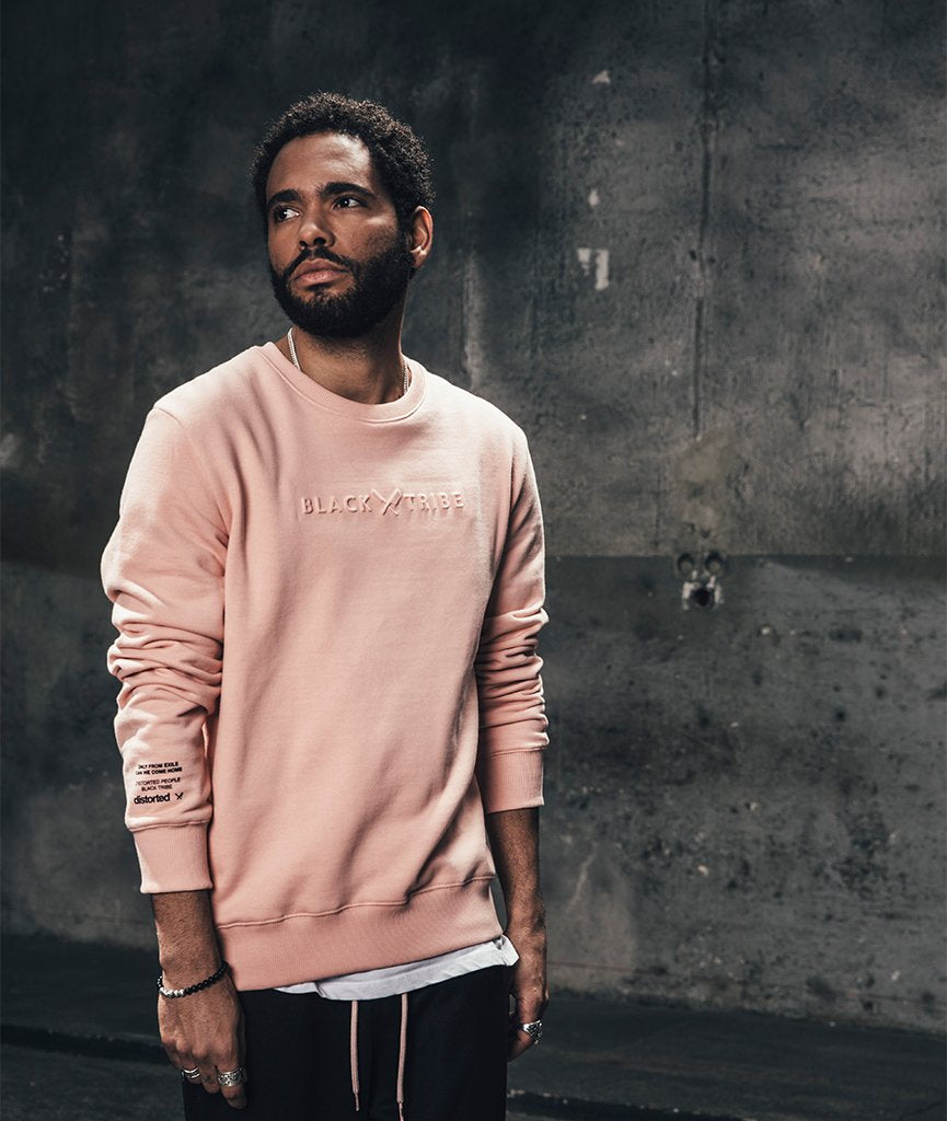 Black Tribe Crew Neck Sweater sweatshirt by Distorted People