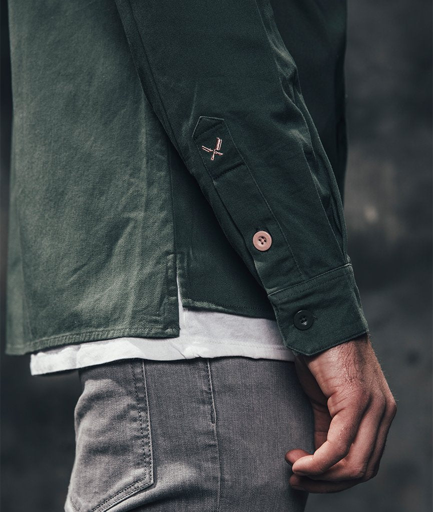Exile Shirt Jacket jacket by Distorted People