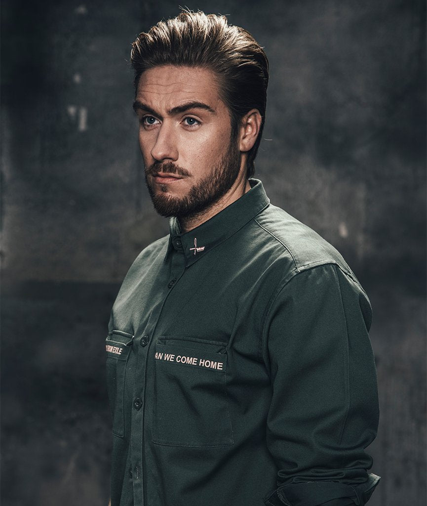 Exile Shirt Jacket jacket by Distorted People
