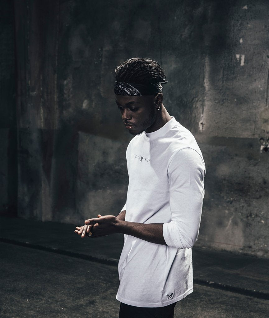 Black Tribe High Neck longsleeve by Distorted People