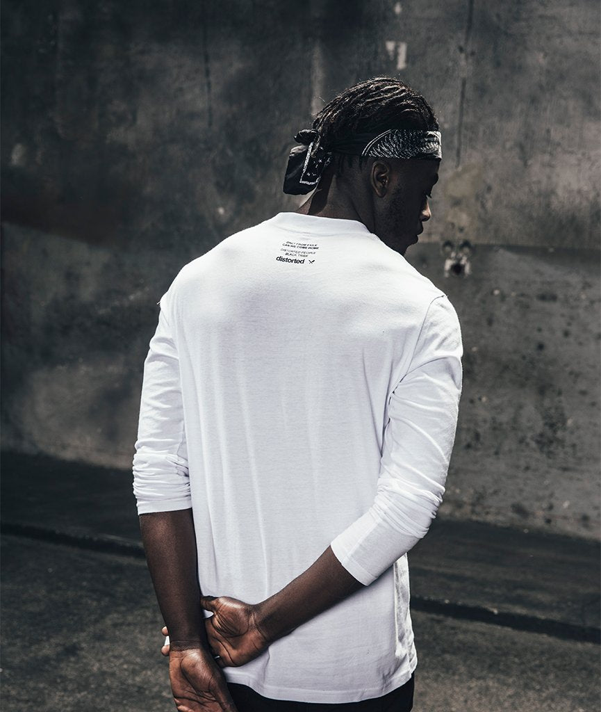 Black Tribe High Neck longsleeve by Distorted People