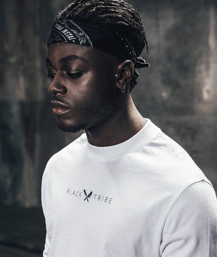 Black Tribe High Neck longsleeve by Distorted People