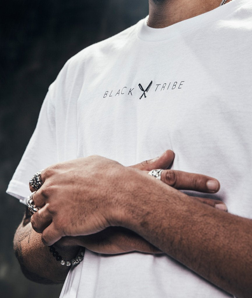 Black Tribe Tee t-shirt by Distorted People