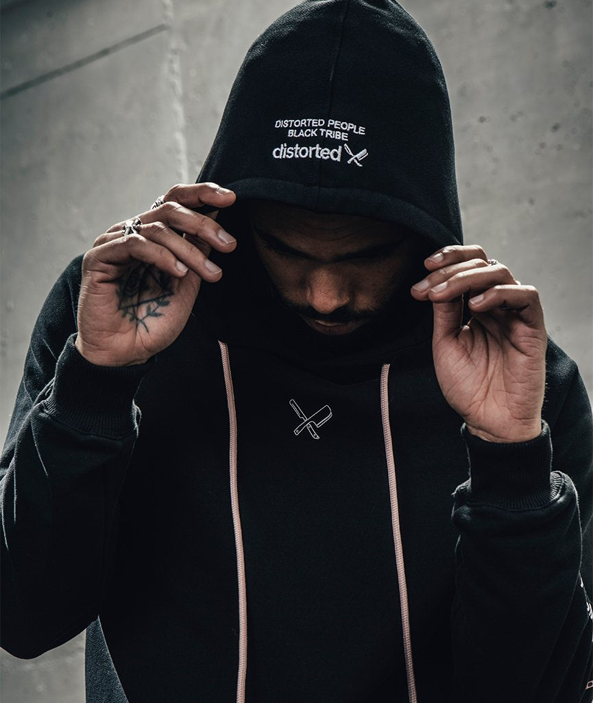 Black Tribe Hoodie hoodie by Distorted People