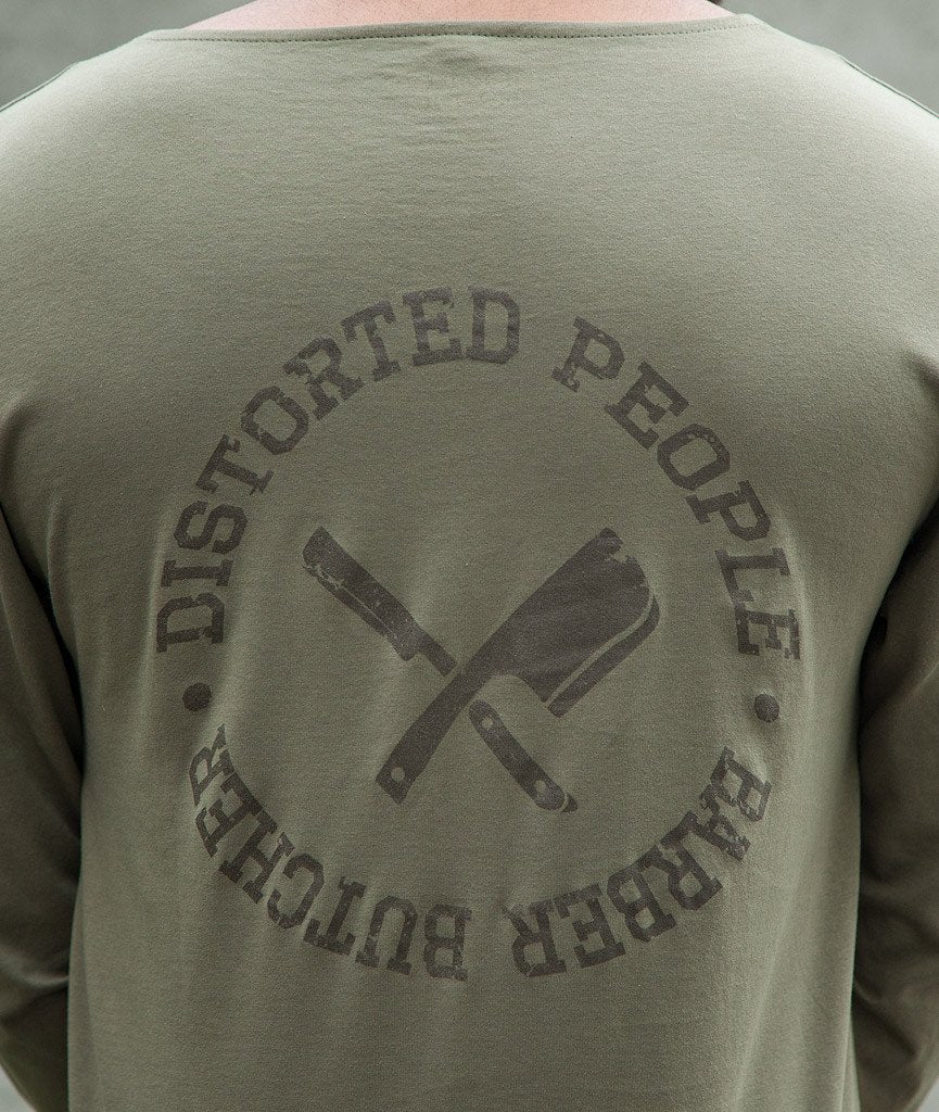 Cutted Neck Circle longsleeve by Distorted People