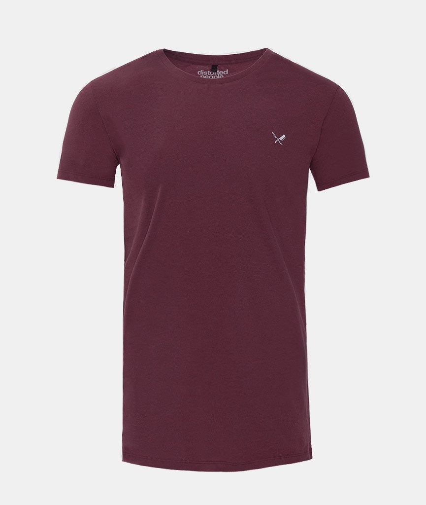 Grand Crew Neck long t-shirt by Distorted People
