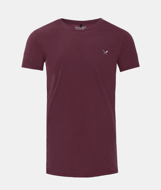 Grand Crew Neck long t-shirt by Distorted People