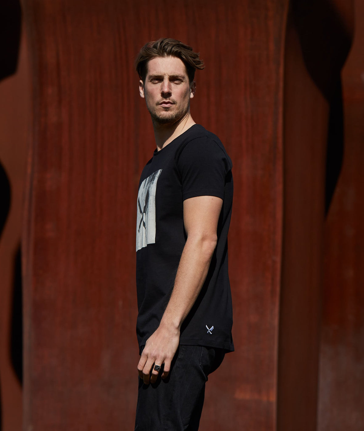 Grunge Blades Grand Crew Neck