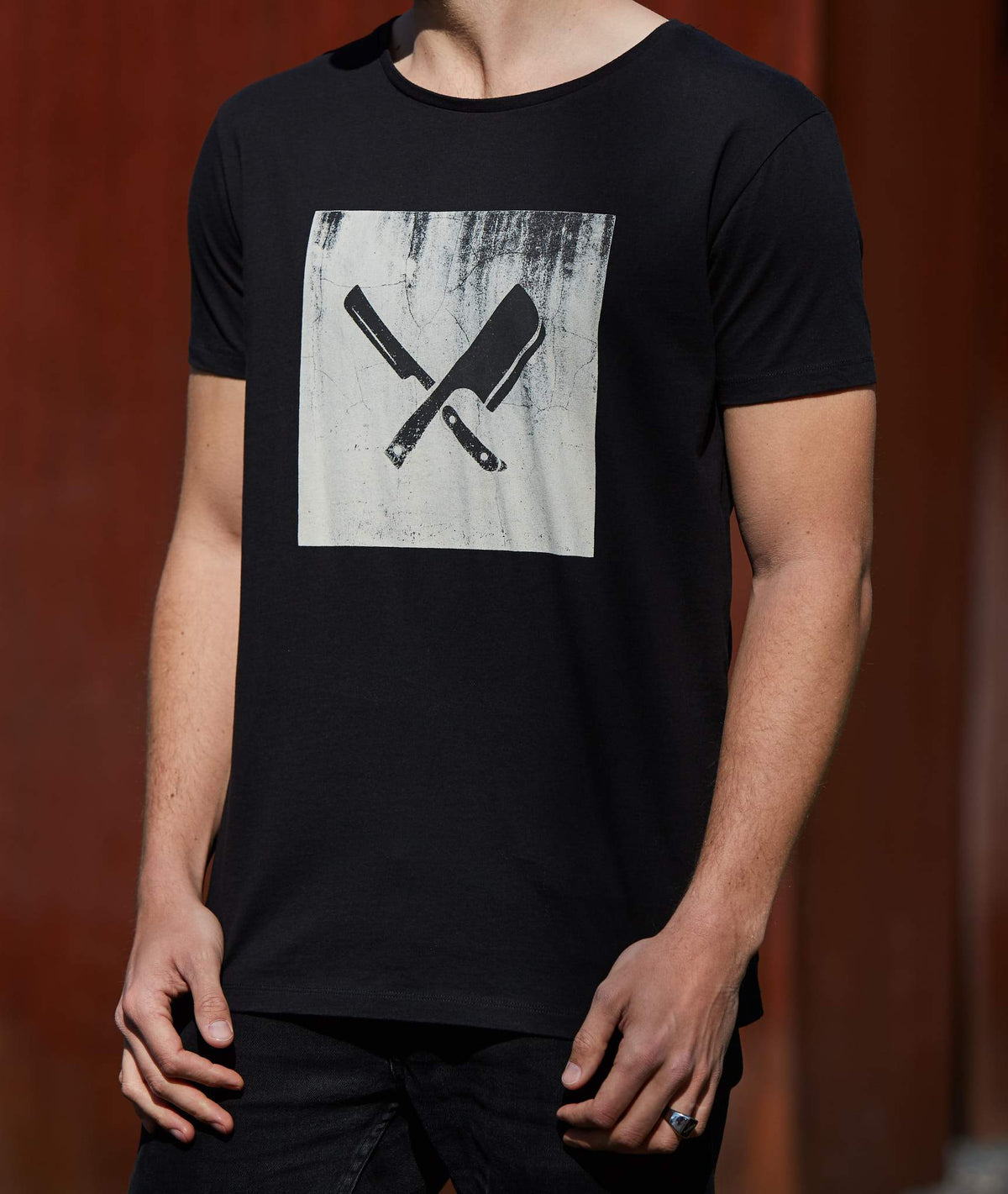 Grunge Blades Grand Crew Neck