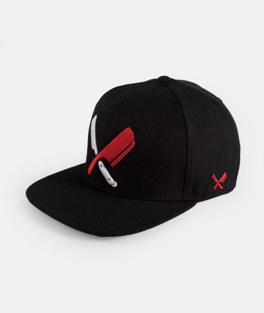 Barber & Butcher snapback cap by Distorted People
