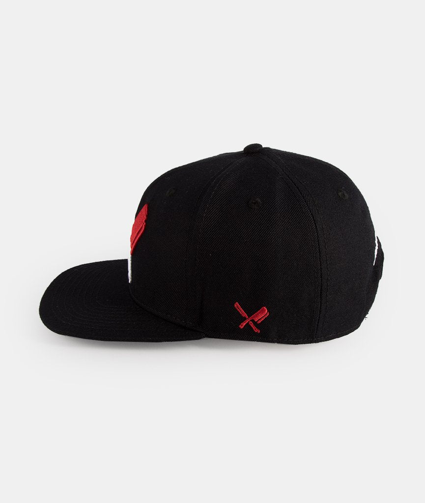 Barber & Butcher snapback cap by Distorted People