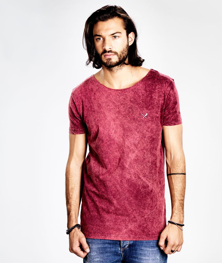 CUTTED NECK cutted grand neck t-shirt by Distorted People
