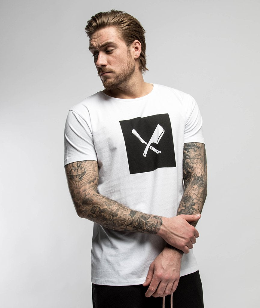 Box Blades Grand Crew Neck t-shirt by Distorted People