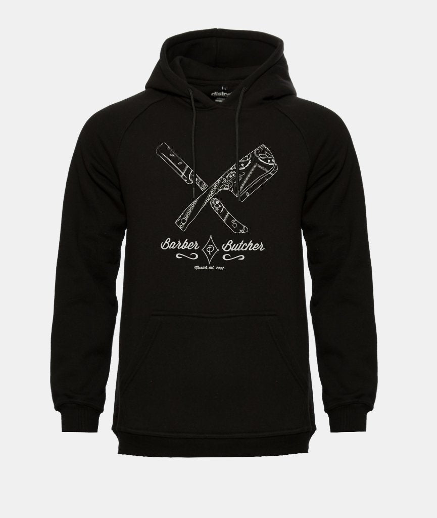 Barber & Butcher Paisley Hoodie hoodie by Distorted People