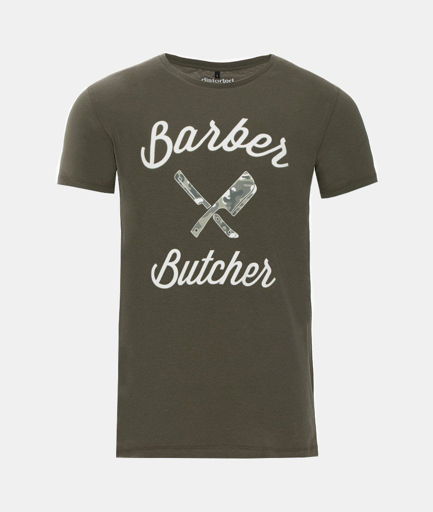BB Blades Camo Grand Crew Neck long t-shirt by Distorted People