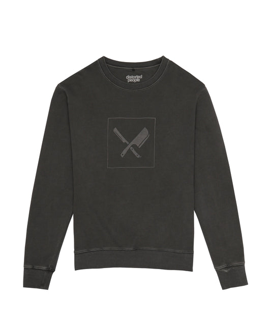 Blades Box Logo Crew Neck Sweater