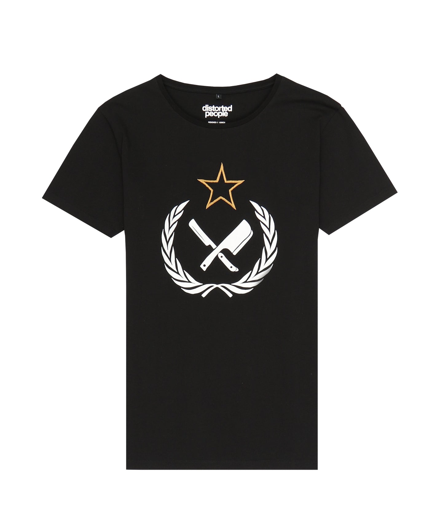 Russian Blades grand crew neck t-shirt by Distorted People